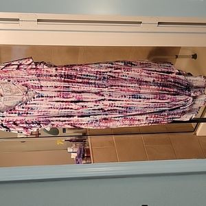 Tie dyed dress